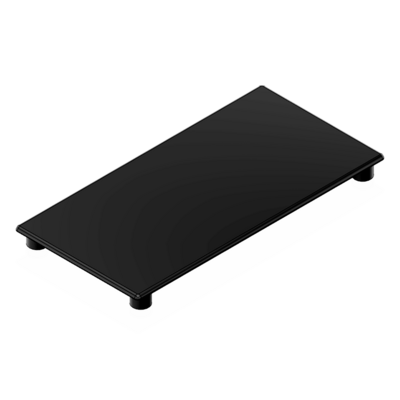 60-170-1 MODULAR SOLUTIONS POLYAMIDE PART END CAP 180MM X 90MM BLACK